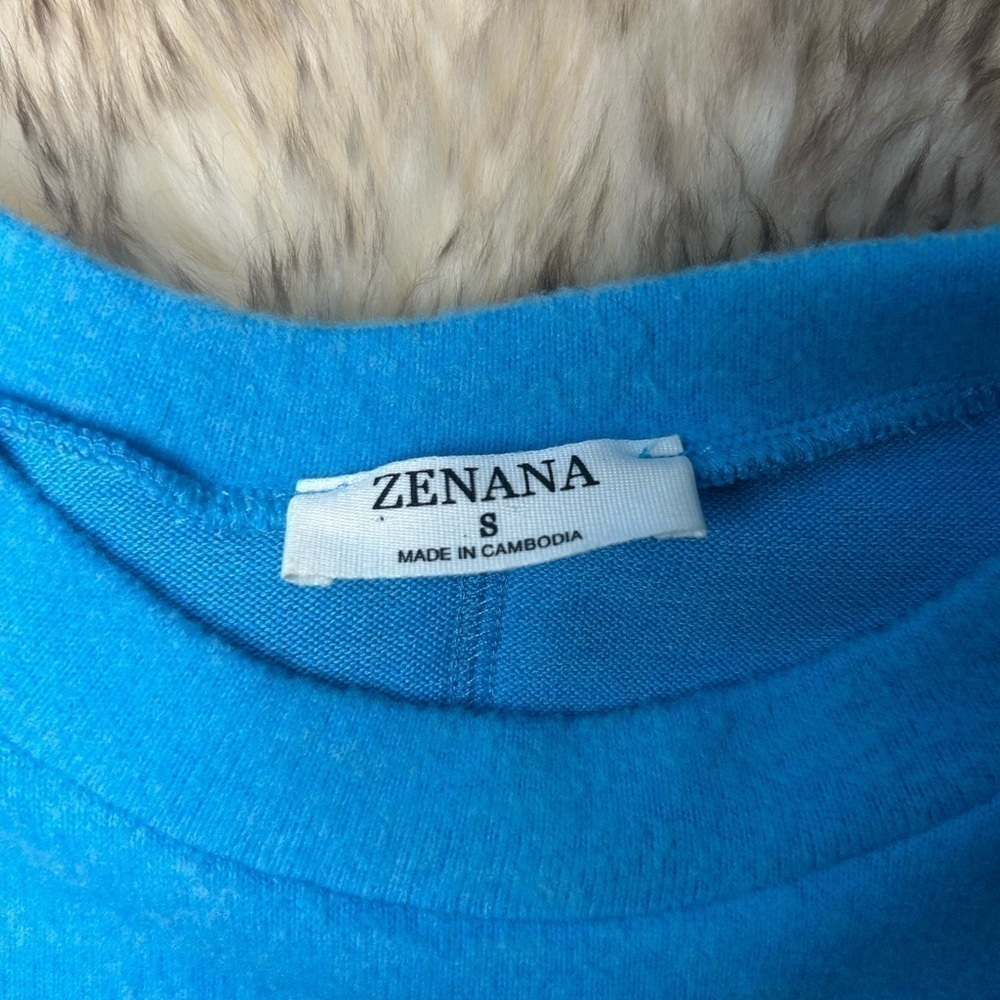 ZENENA blue sweater - Picture 3 of 9